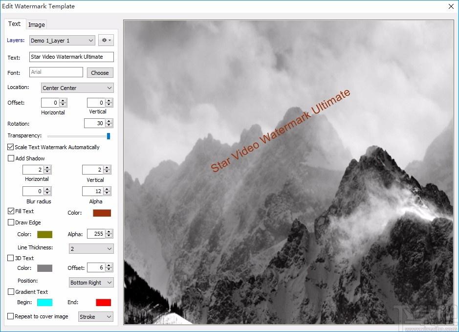 Star Video Watermark Ultimate下载,视频加水印软件